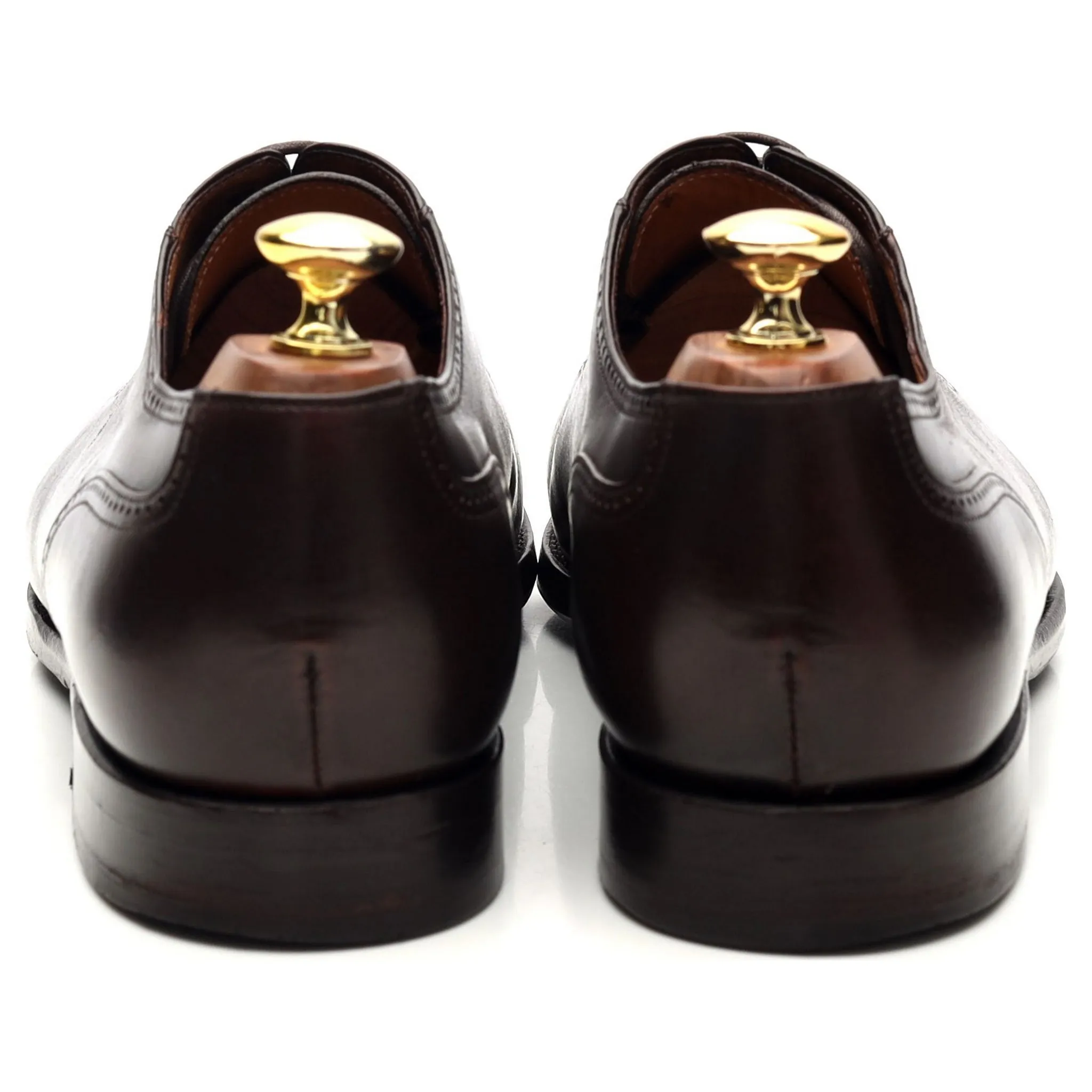 'Cernay' Dark Brown Leather Oxford Brogue UK 8.5 E