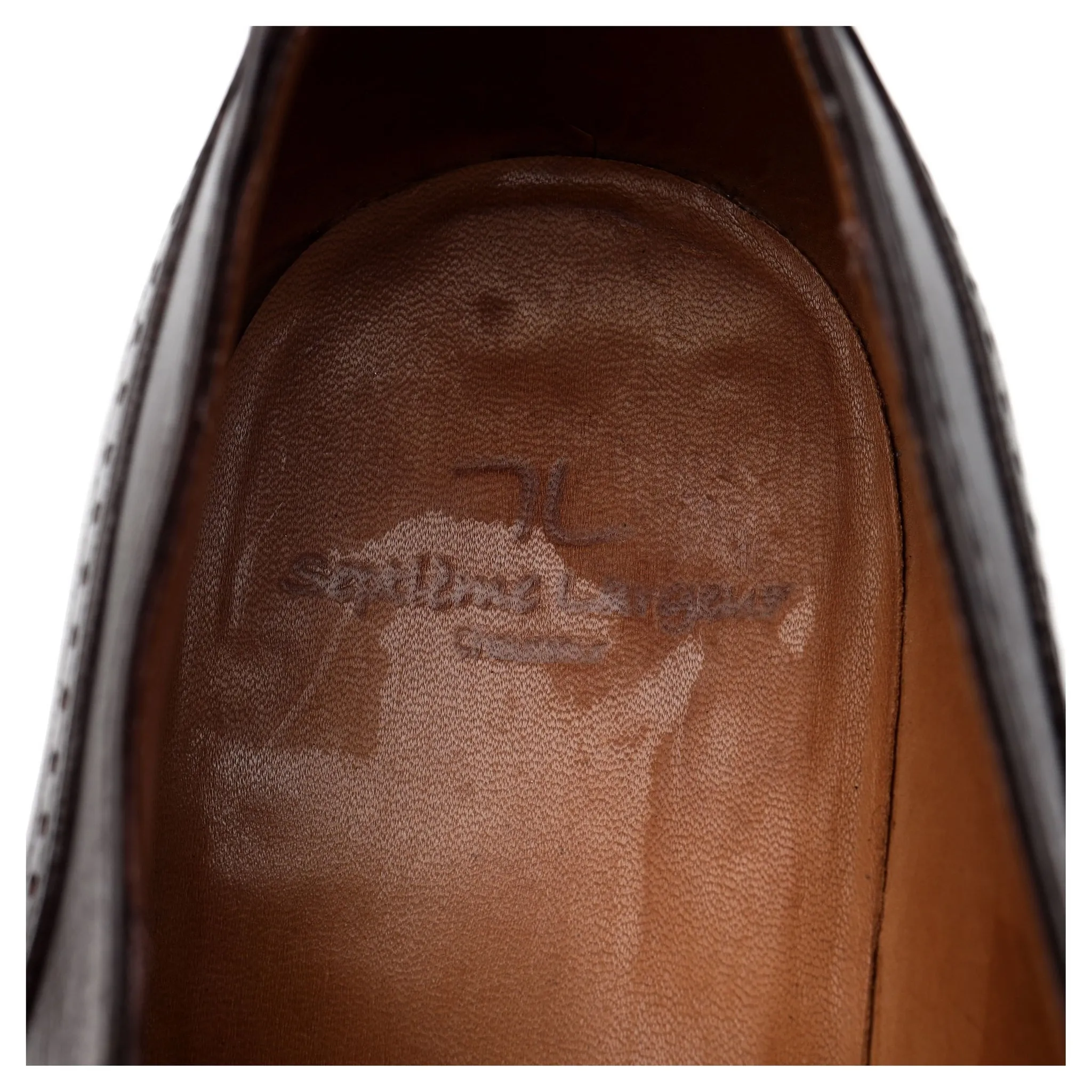 'Cernay' Dark Brown Leather Oxford Brogue UK 8.5 E
