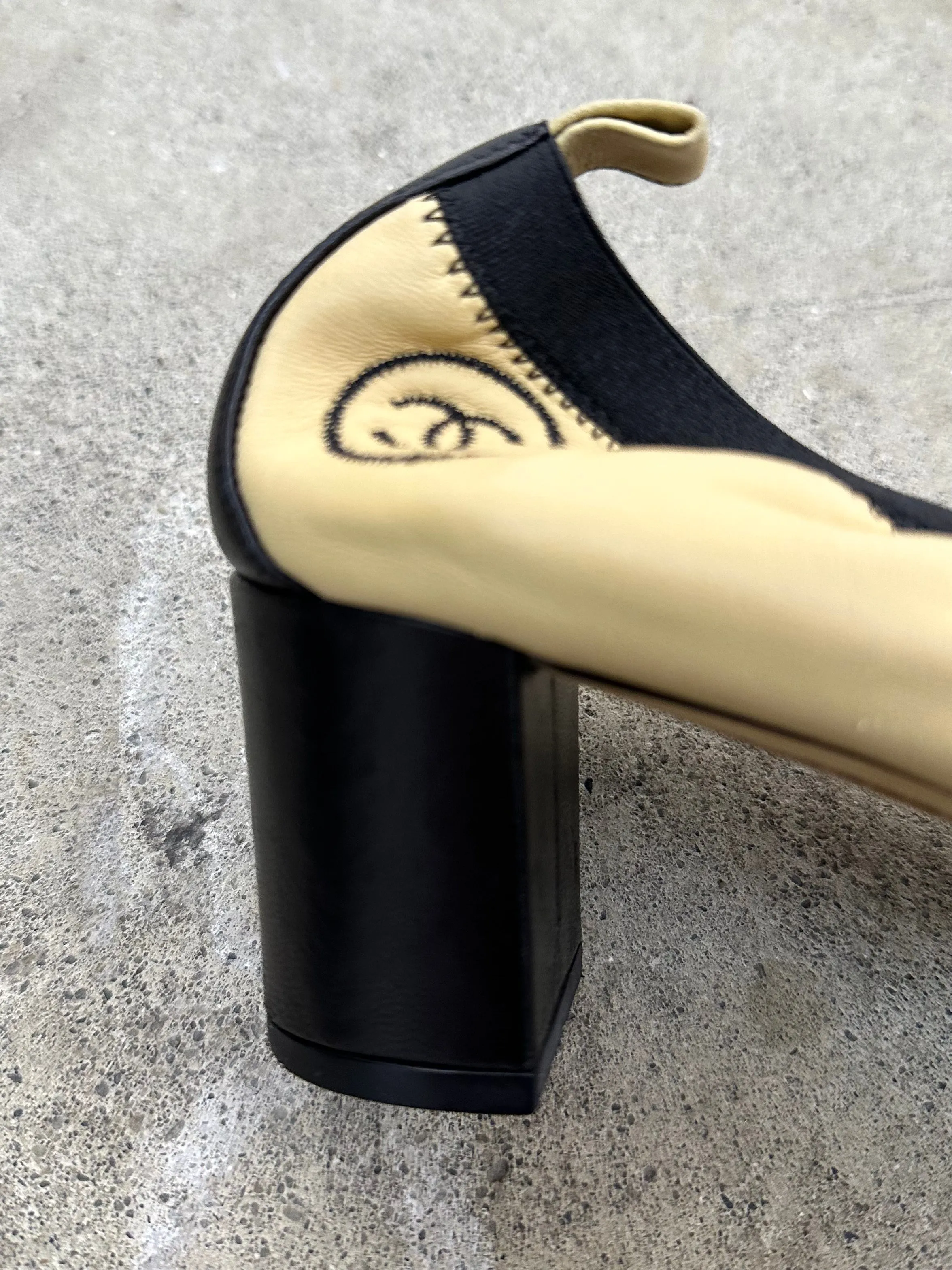 Chanel Cap Toe Glove Pumps*