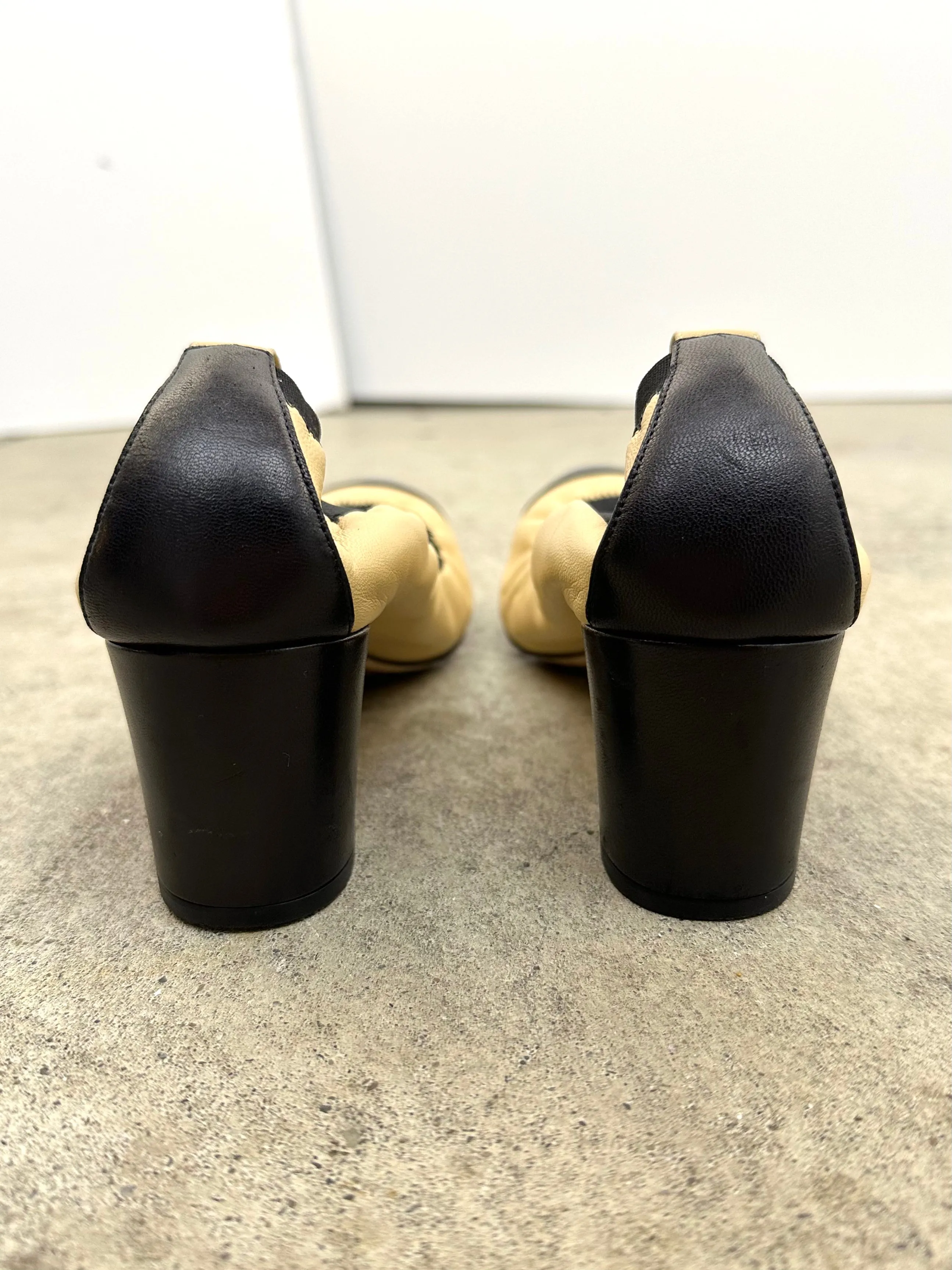 Chanel Cap Toe Glove Pumps*