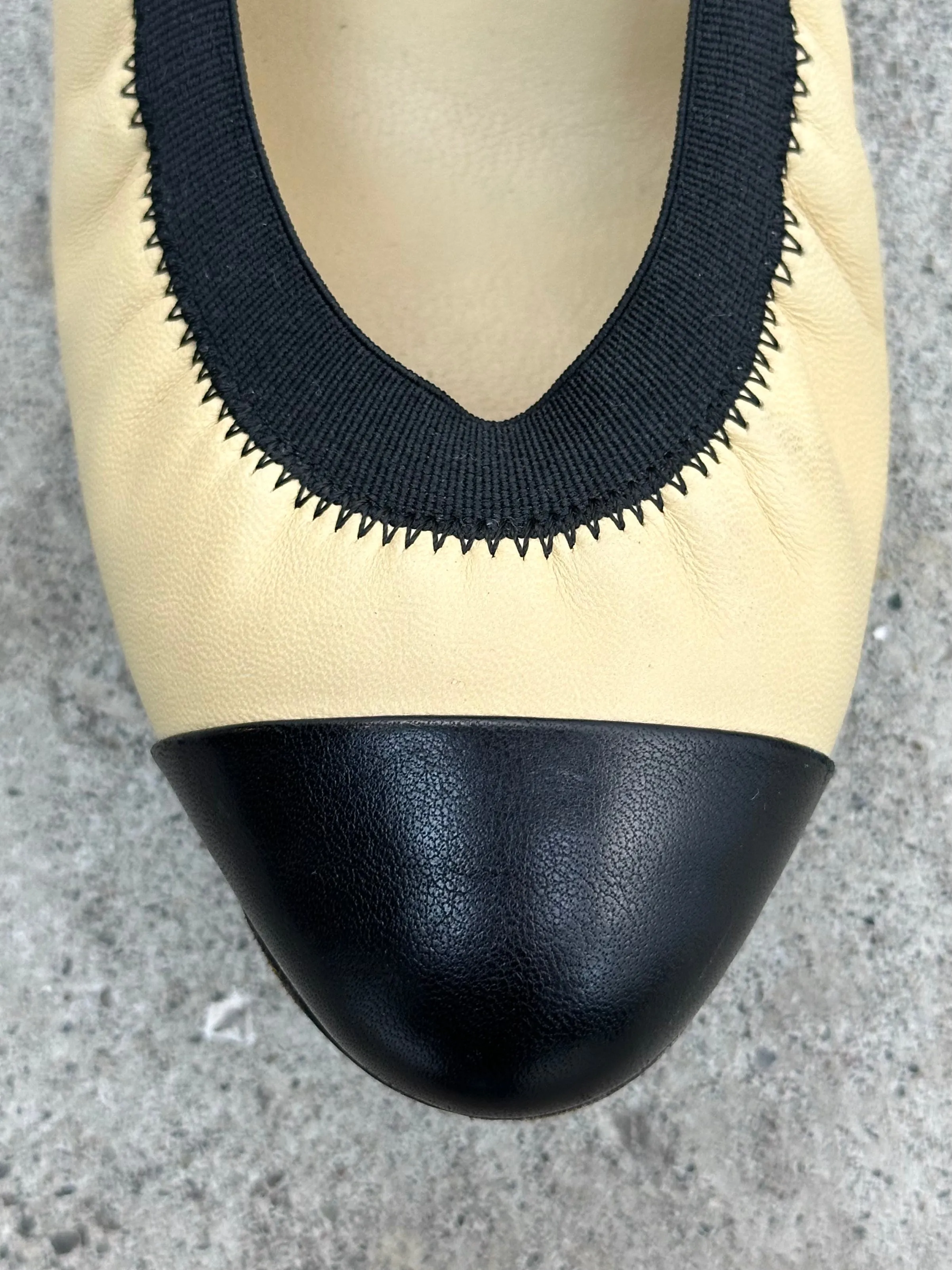 Chanel Cap Toe Glove Pumps*