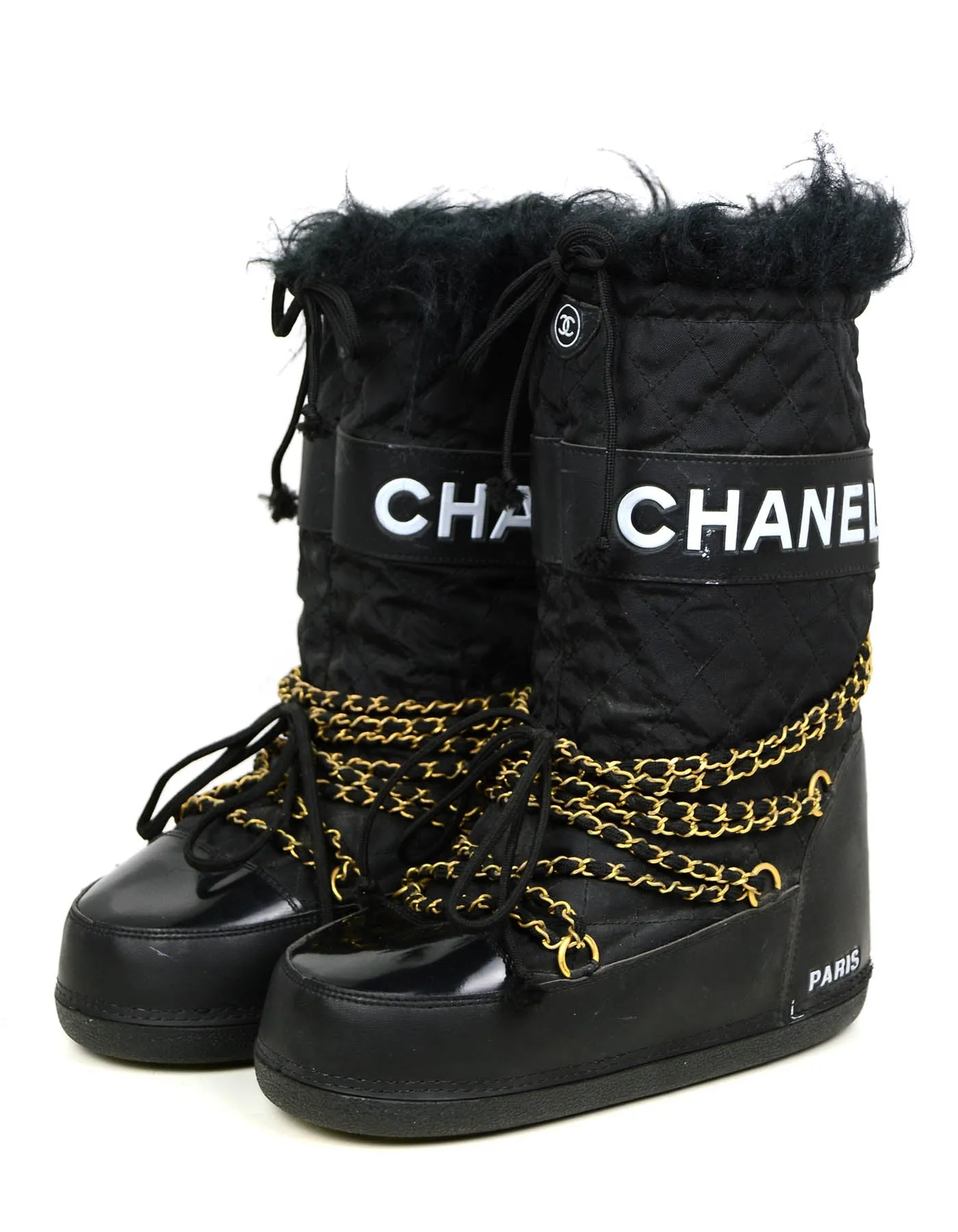 Chanel Iconic 90’s Vintage Moon Boots sz 41-43