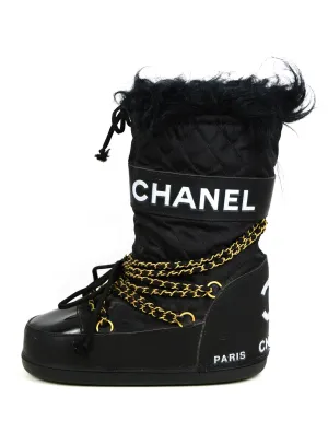 Chanel Iconic 90’s Vintage Moon Boots sz 41-43