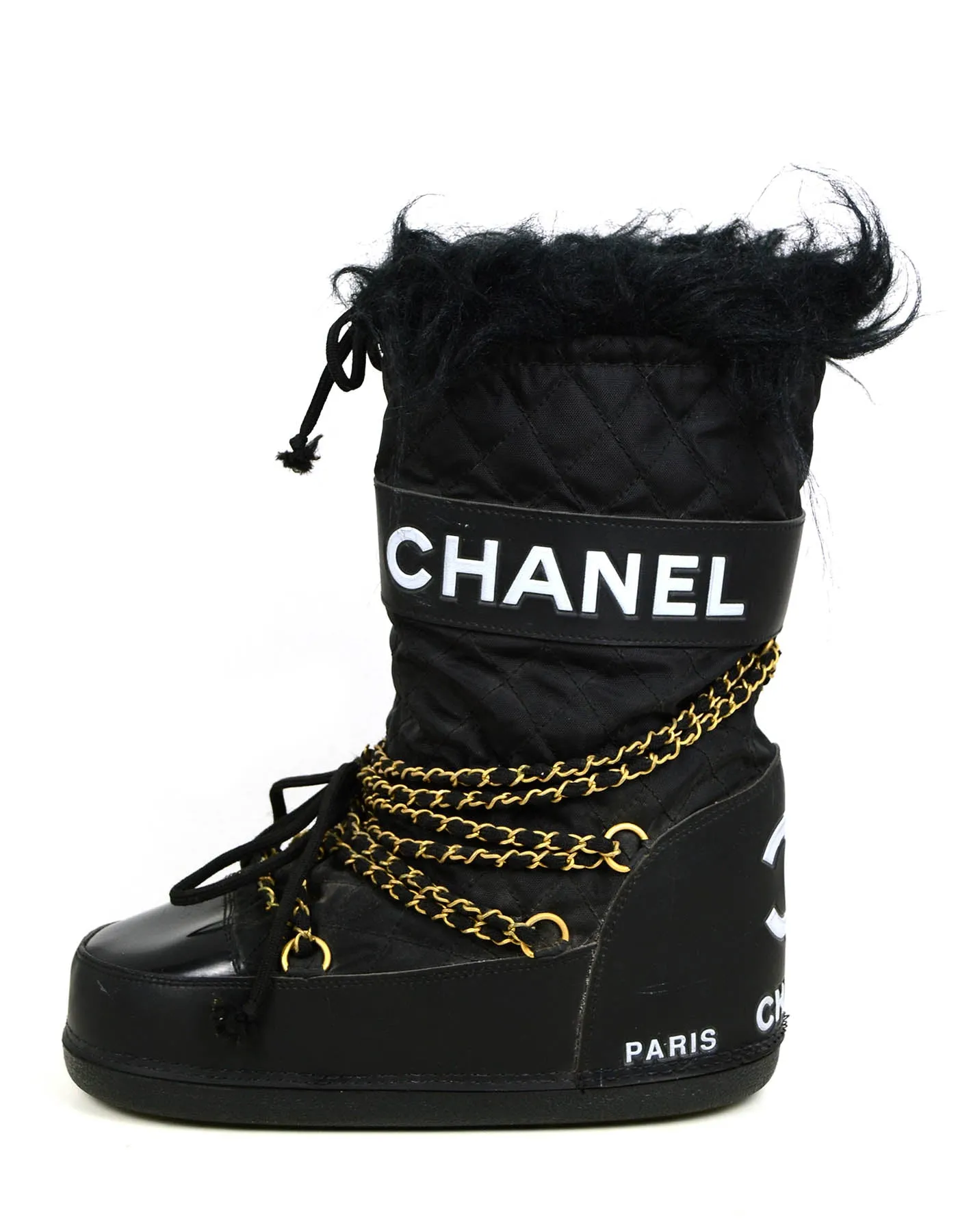 Chanel Iconic 90’s Vintage Moon Boots sz 41-43