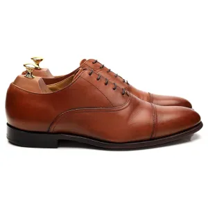 Charles Tyrwhitt Tan Brown Leather Oxford UK 9 F