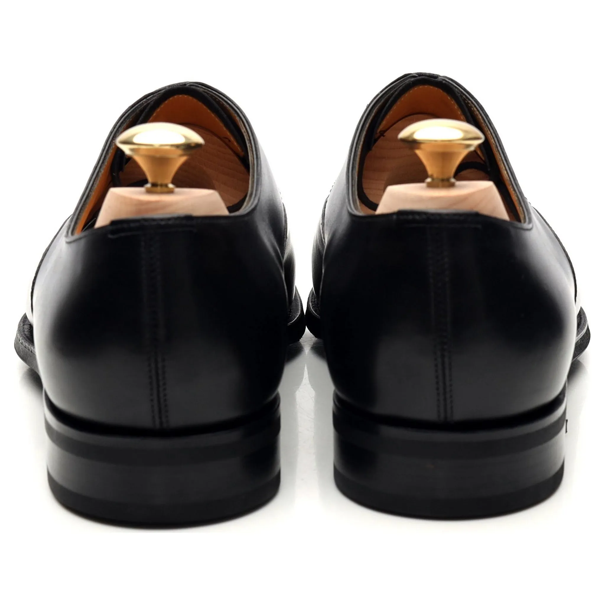 'Chelsea' Black Leather Oxford UK 8.5 E