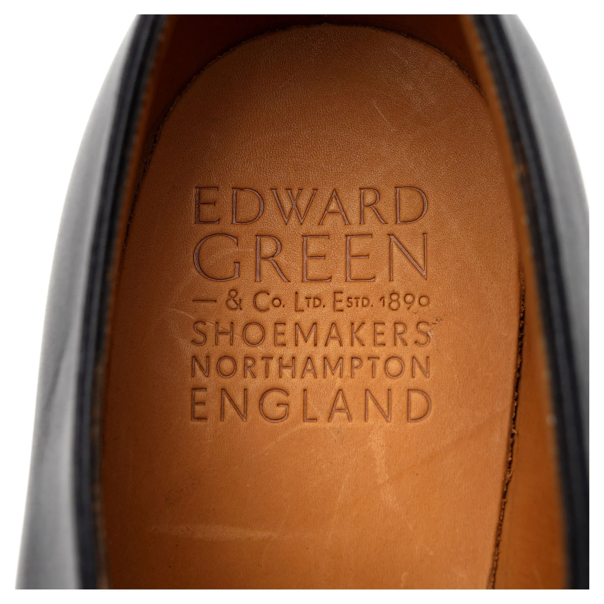 'Chelsea' Black Leather Oxford UK 8.5 E