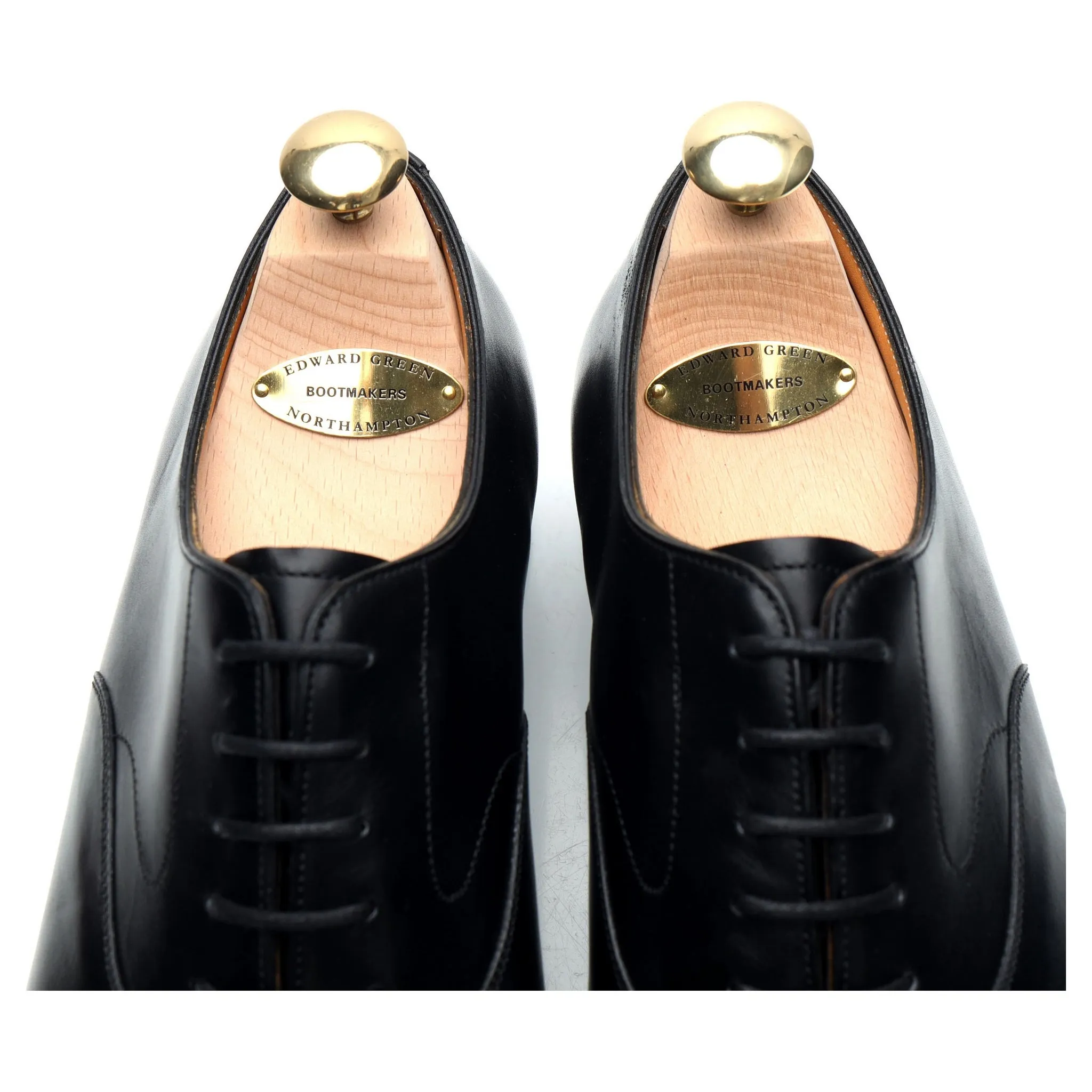 'Chelsea' Black Leather Oxford UK 8.5 E