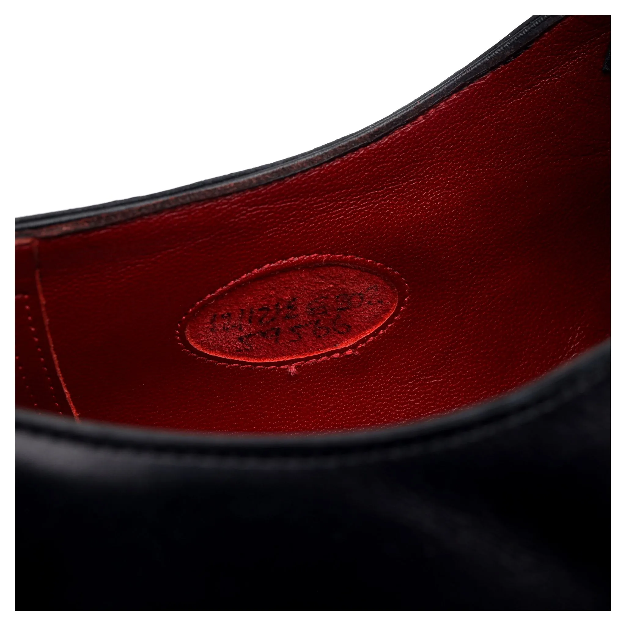 'Chelsea' Navy Blue Leather Oxford UK 12 E