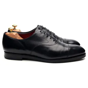 'Chelsea' Navy Blue Leather Oxford UK 12 E