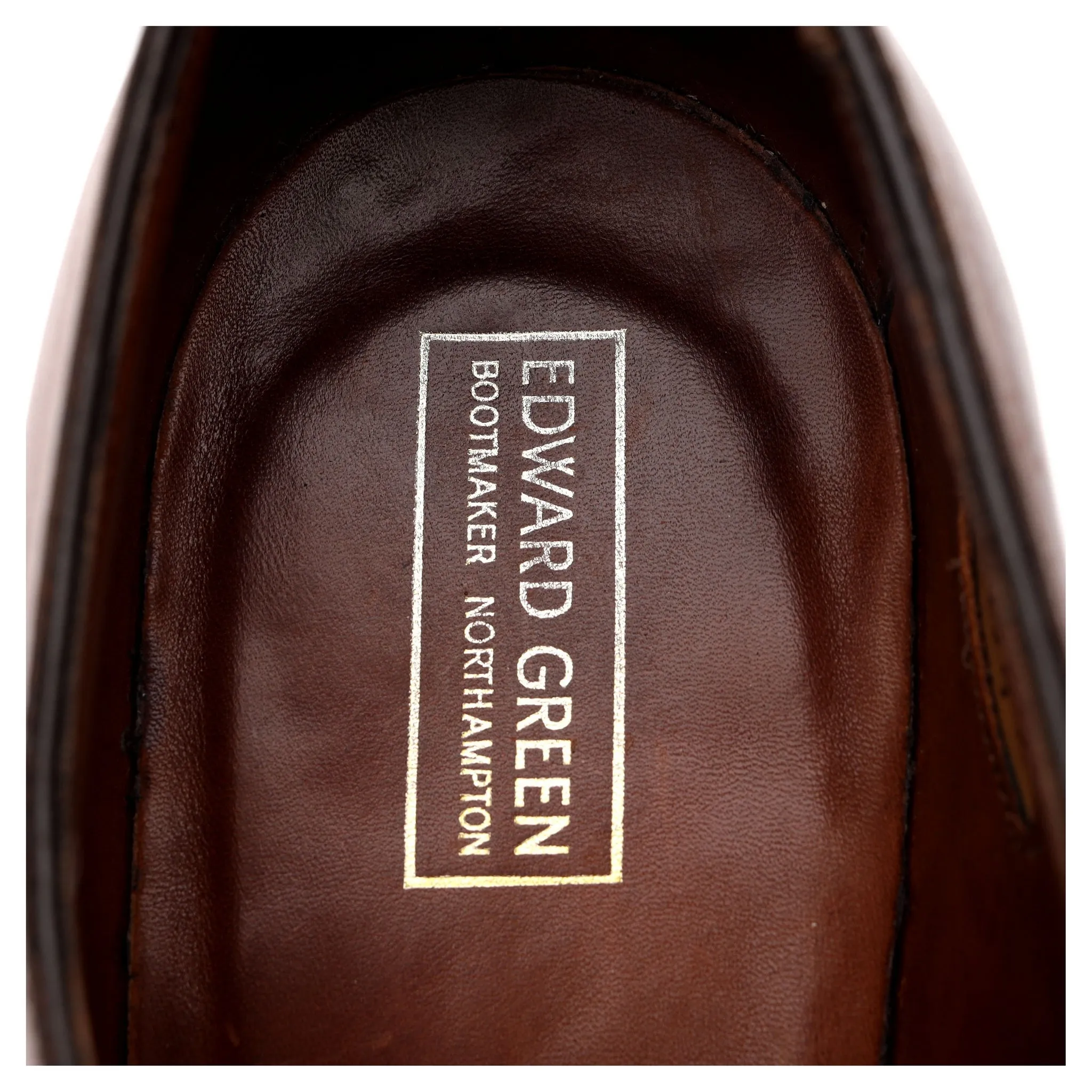 'Chelsea' Tan Brown Leather Oxford UK 10.5 D