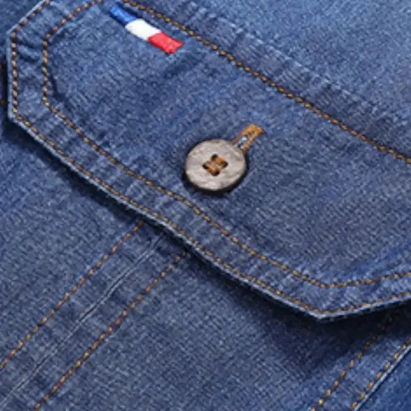 Chemise bleue militaire