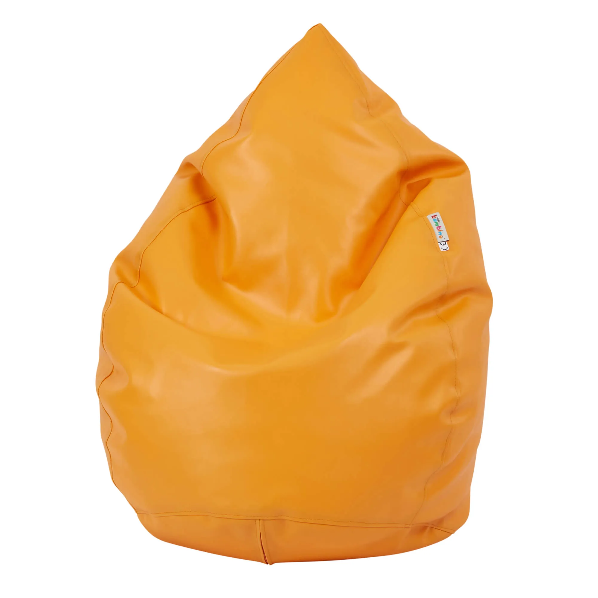 Children's Durable & Super Comfortable Orange Waterproof Bean Bag