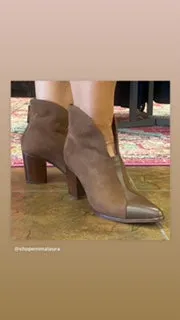 Chocolat Blu Bonita Boot in Brown Nubuck