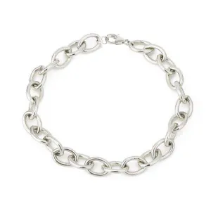 Chunky Chain Anklet - Sterling Silver