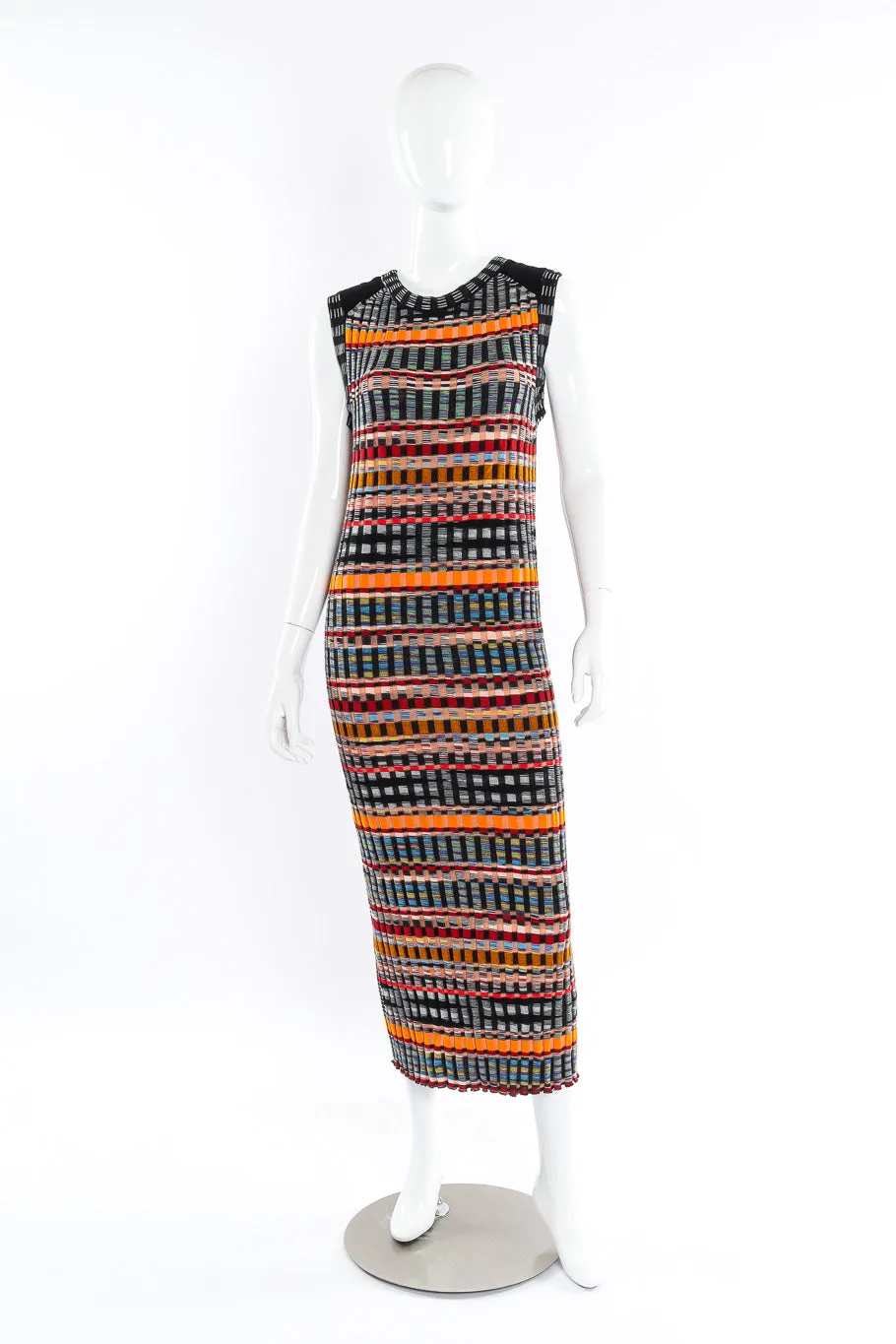 Chunky Knit Ribbed Maxi Dress