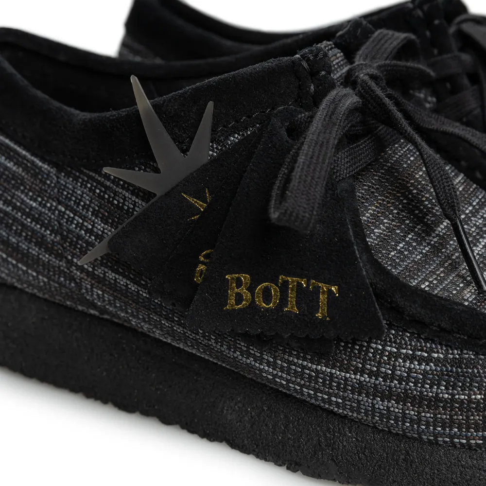 Clarks x BOTT Wallabee | Black Interest