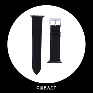 Classic Dark Leather Apple Watch Band 38mm - 40mm