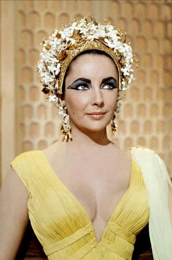 Cleopatra Elizabeth Taylor Yellow Dress