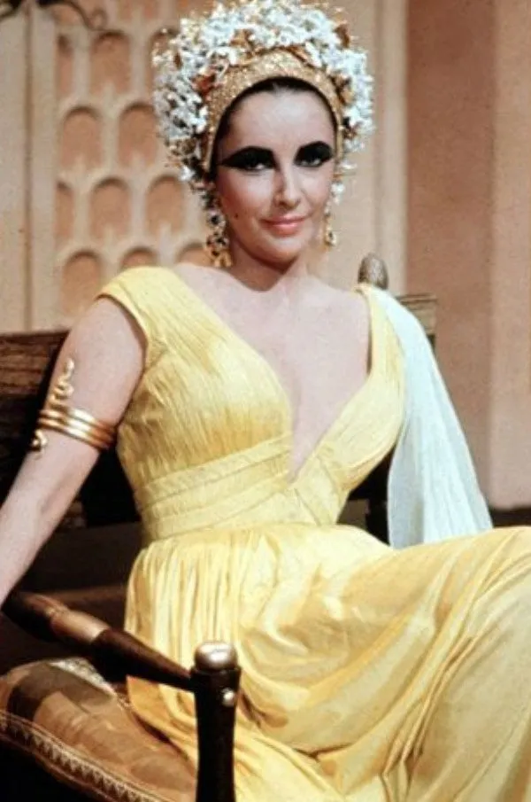 Cleopatra Elizabeth Taylor Yellow Dress