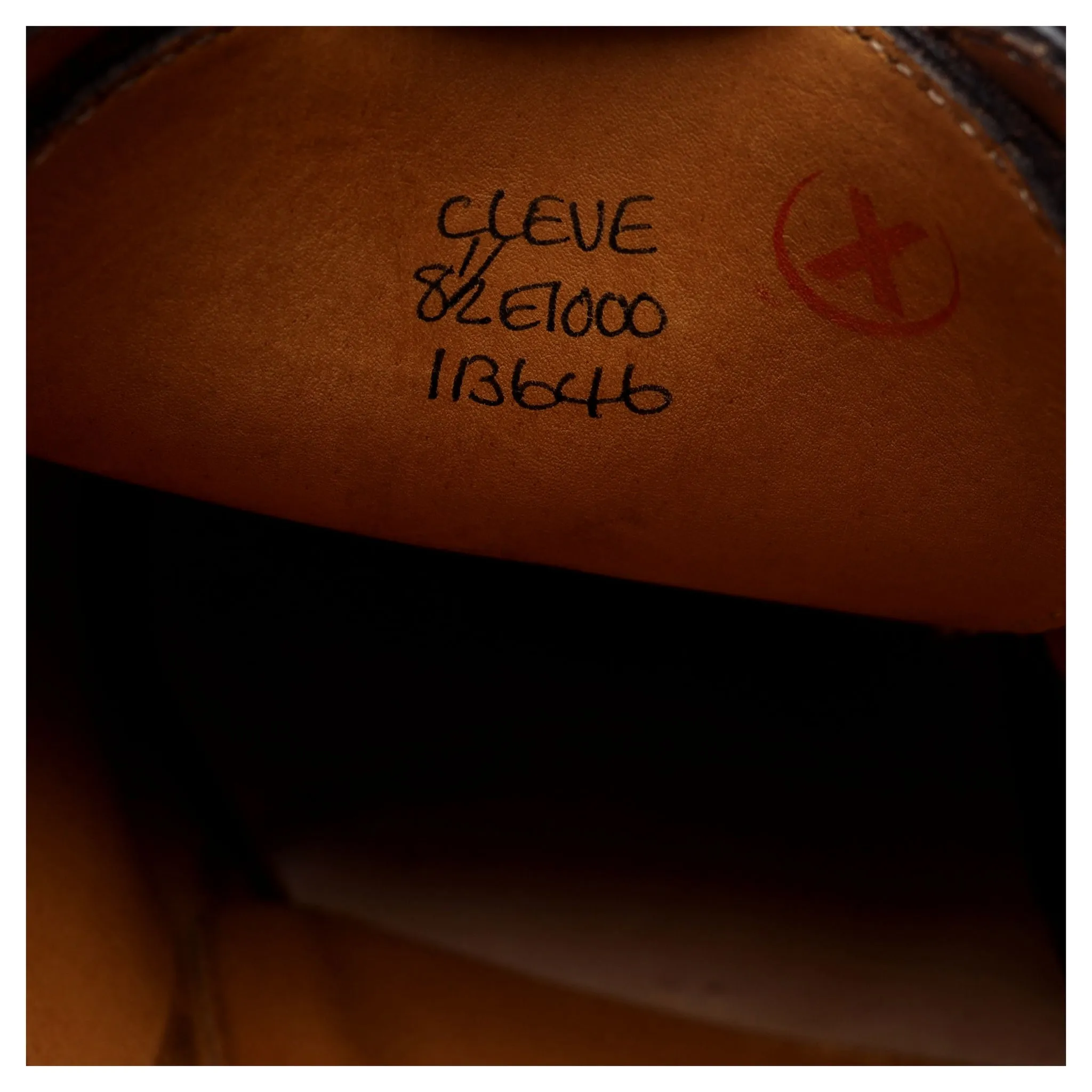'Cleve' Dark Brown Suede Derby UK 8.5 E