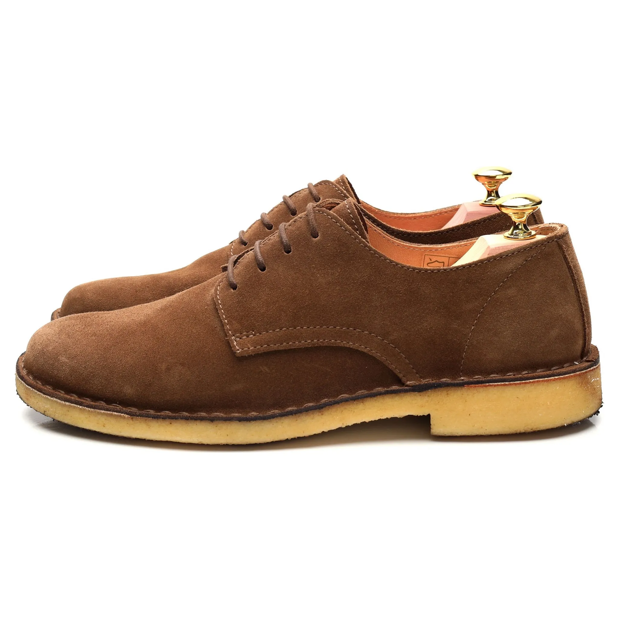 'Coastflex' Light Brown Suede Derby UK 7 EU 41