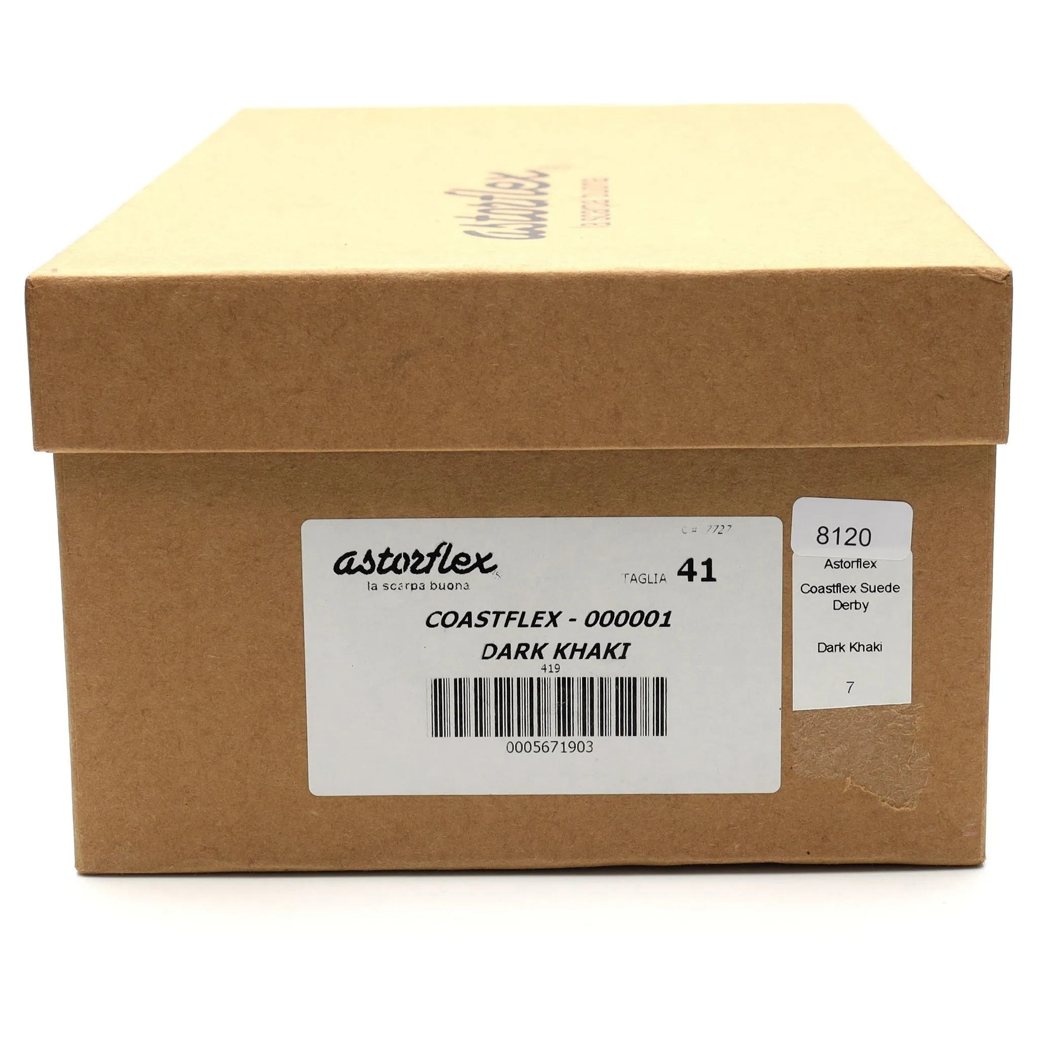 'Coastflex' Light Brown Suede Derby UK 7 EU 41