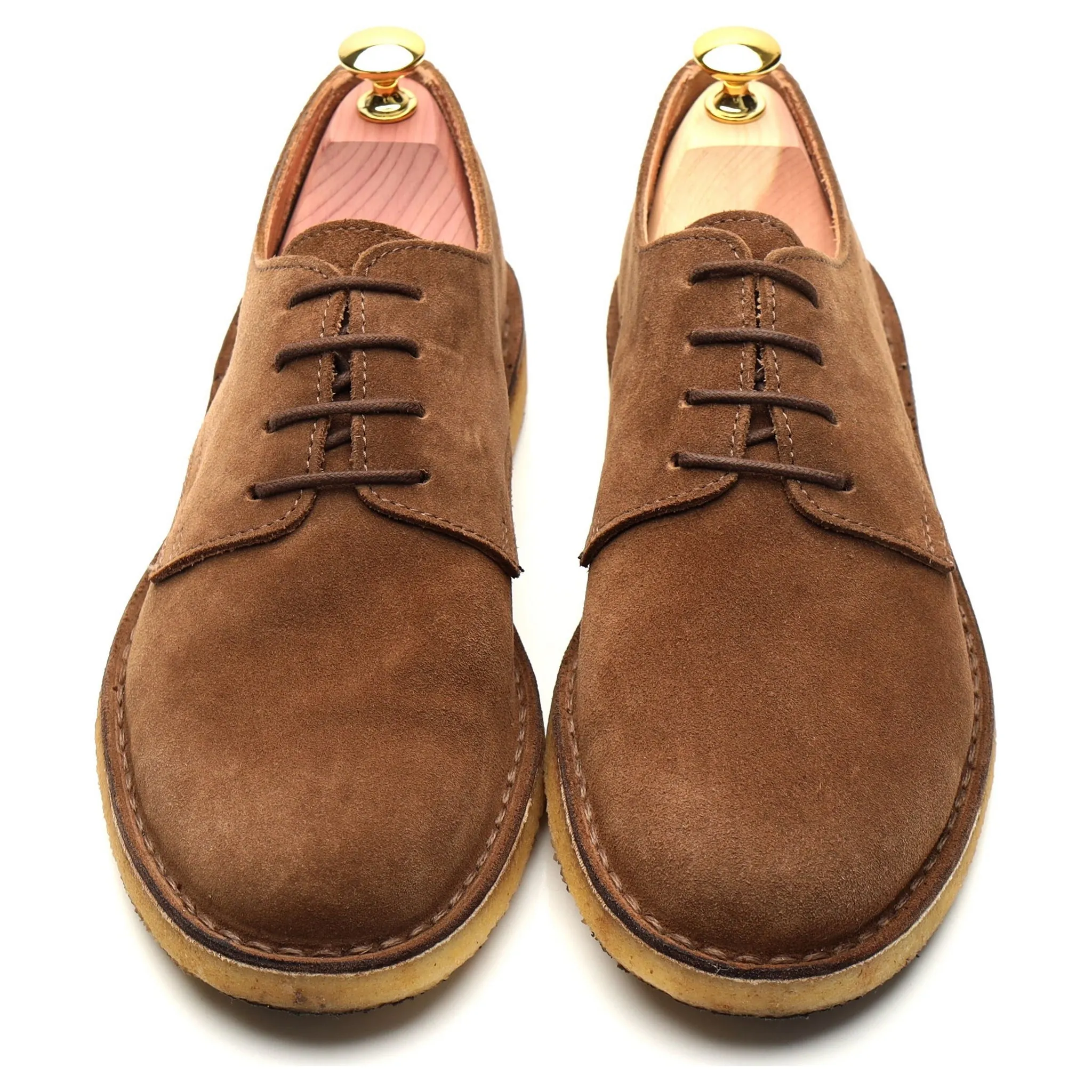 'Coastflex' Light Brown Suede Derby UK 7 EU 41