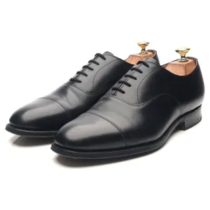 'Consul' Black Leather Oxford UK 8 G