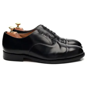 'Consul' Black Leather Oxford UK 8.5 H
