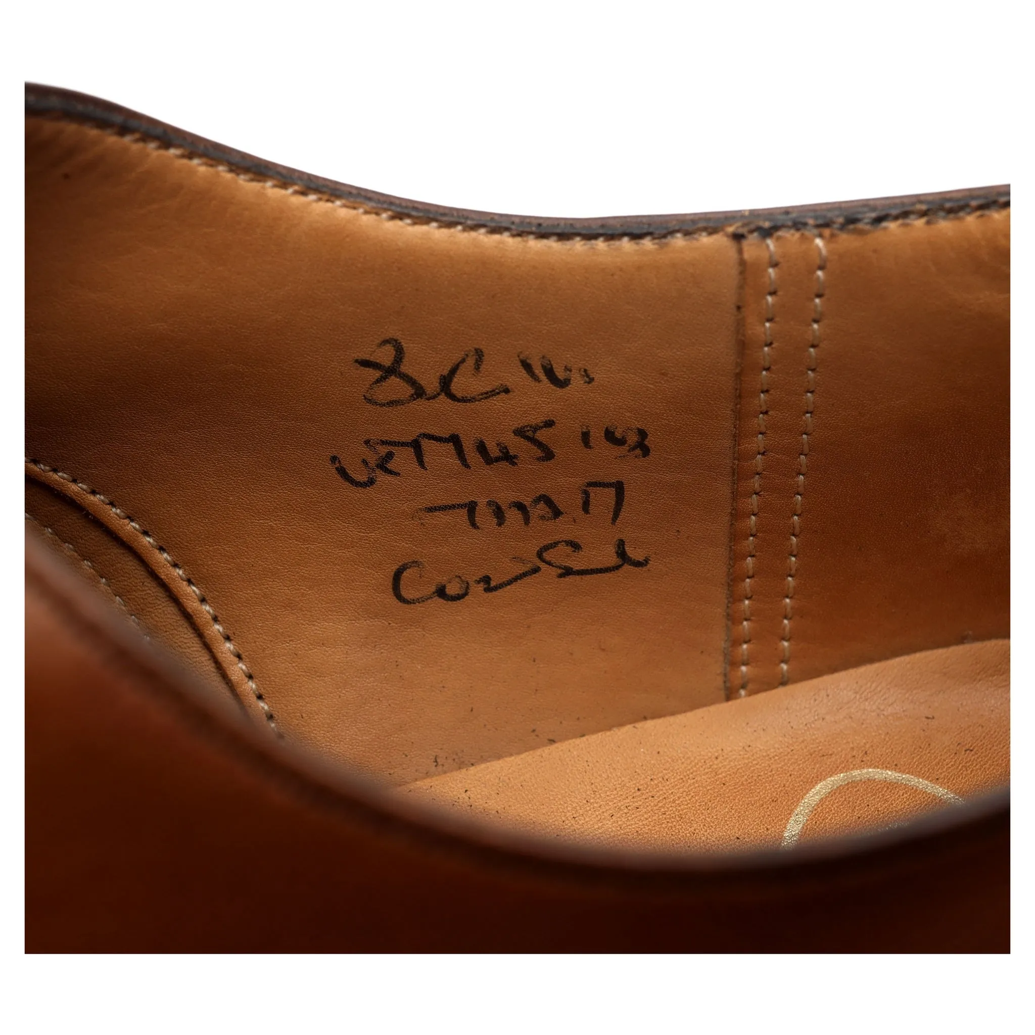 'Consul' Brown Leather Oxford UK 8 G