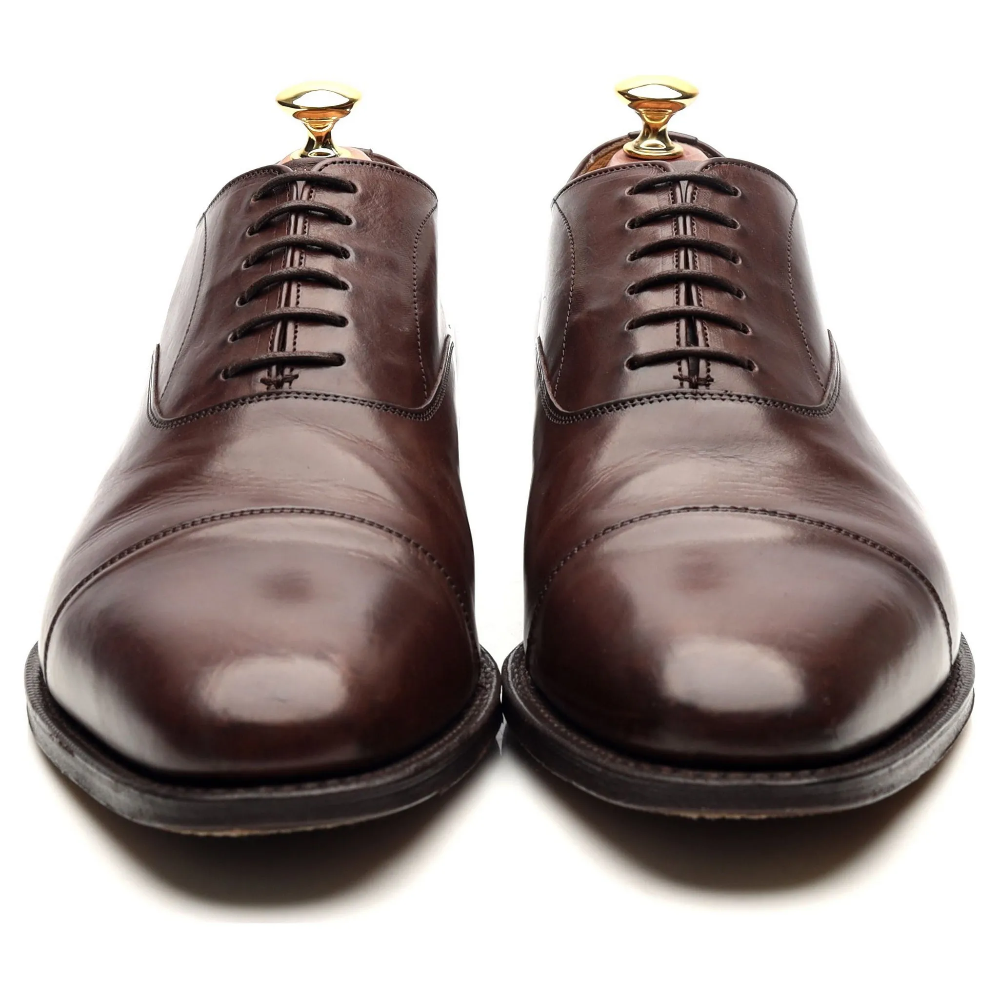 'Coppice' Dark Brown Leather Oxford UK 9.5 F
