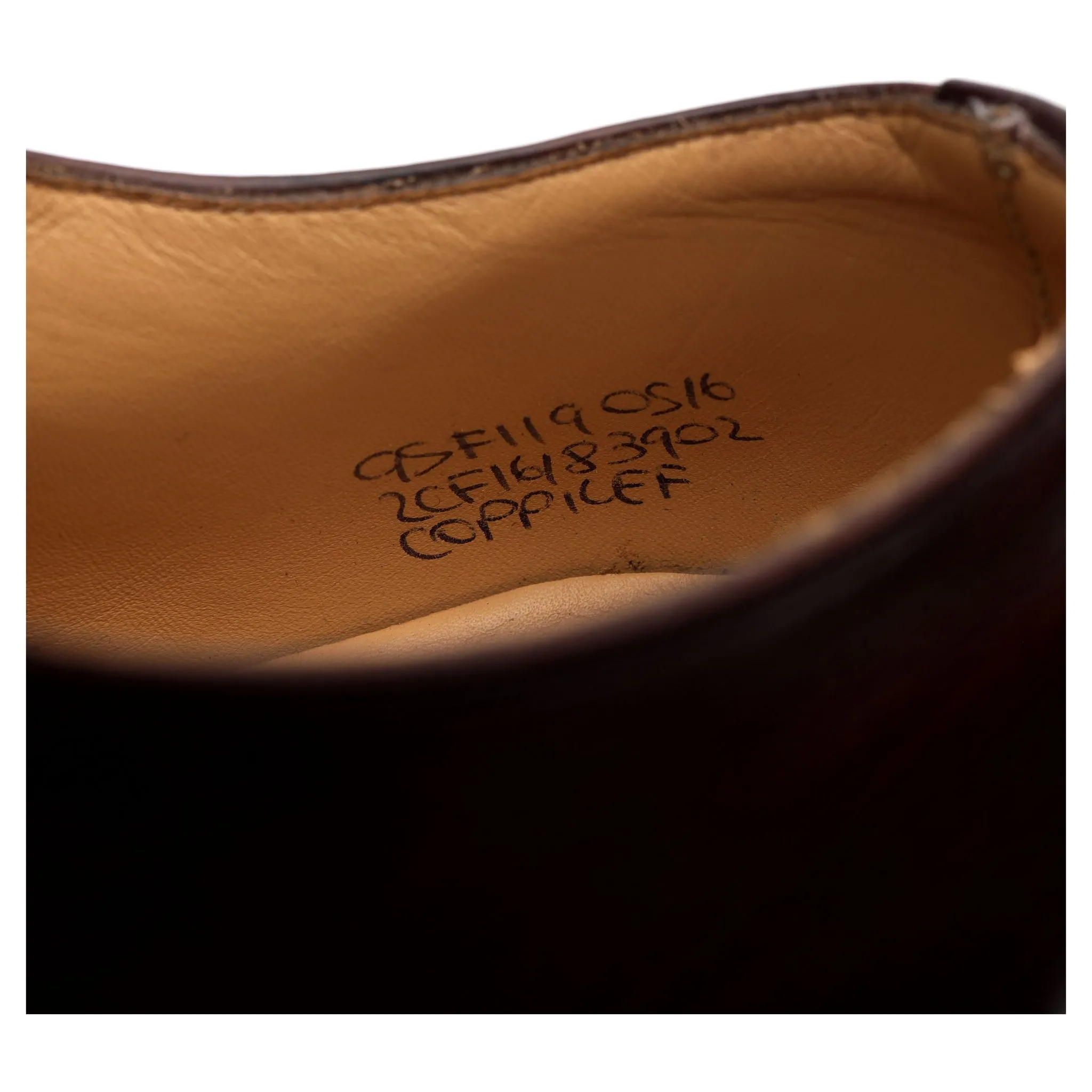 'Coppice' Dark Brown Leather Oxford UK 9.5 F
