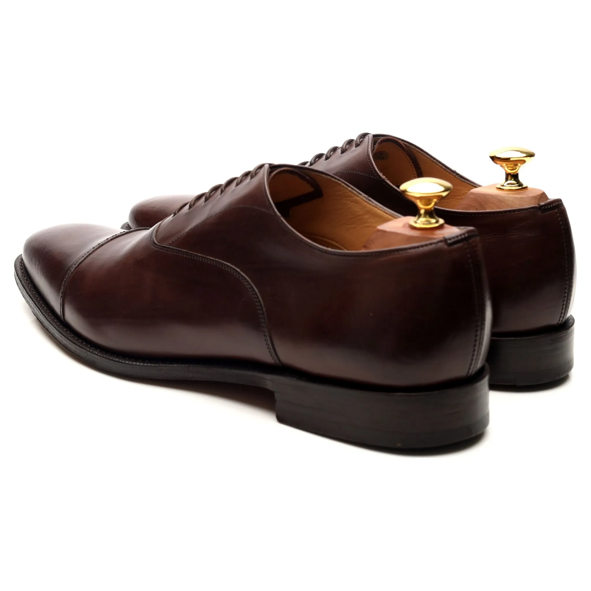 'Coppice' Dark Brown Leather Oxford UK 9.5 F
