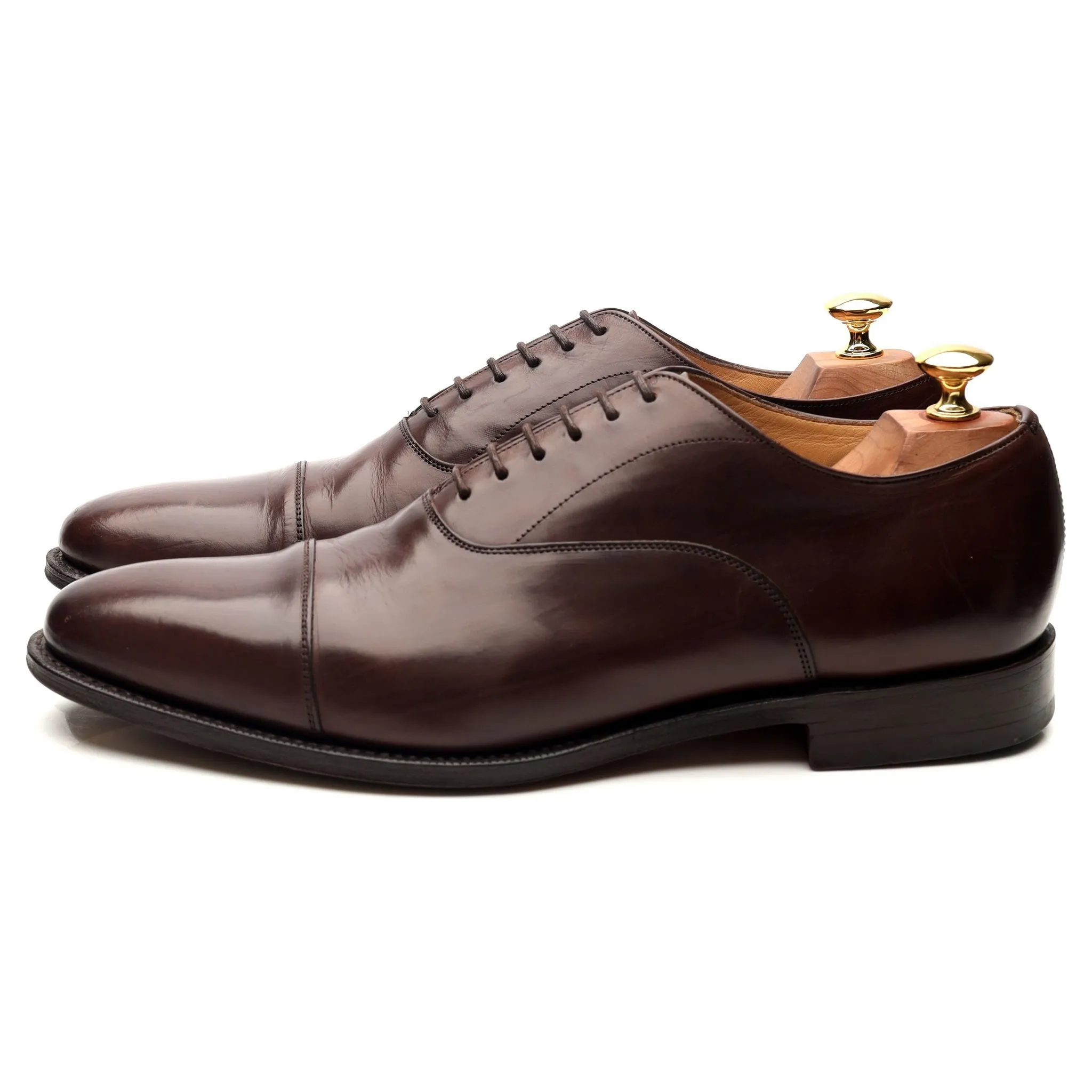 'Coppice' Dark Brown Leather Oxford UK 9.5 F