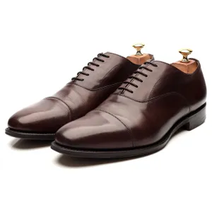 'Coppice' Dark Brown Leather Oxford UK 9.5 F