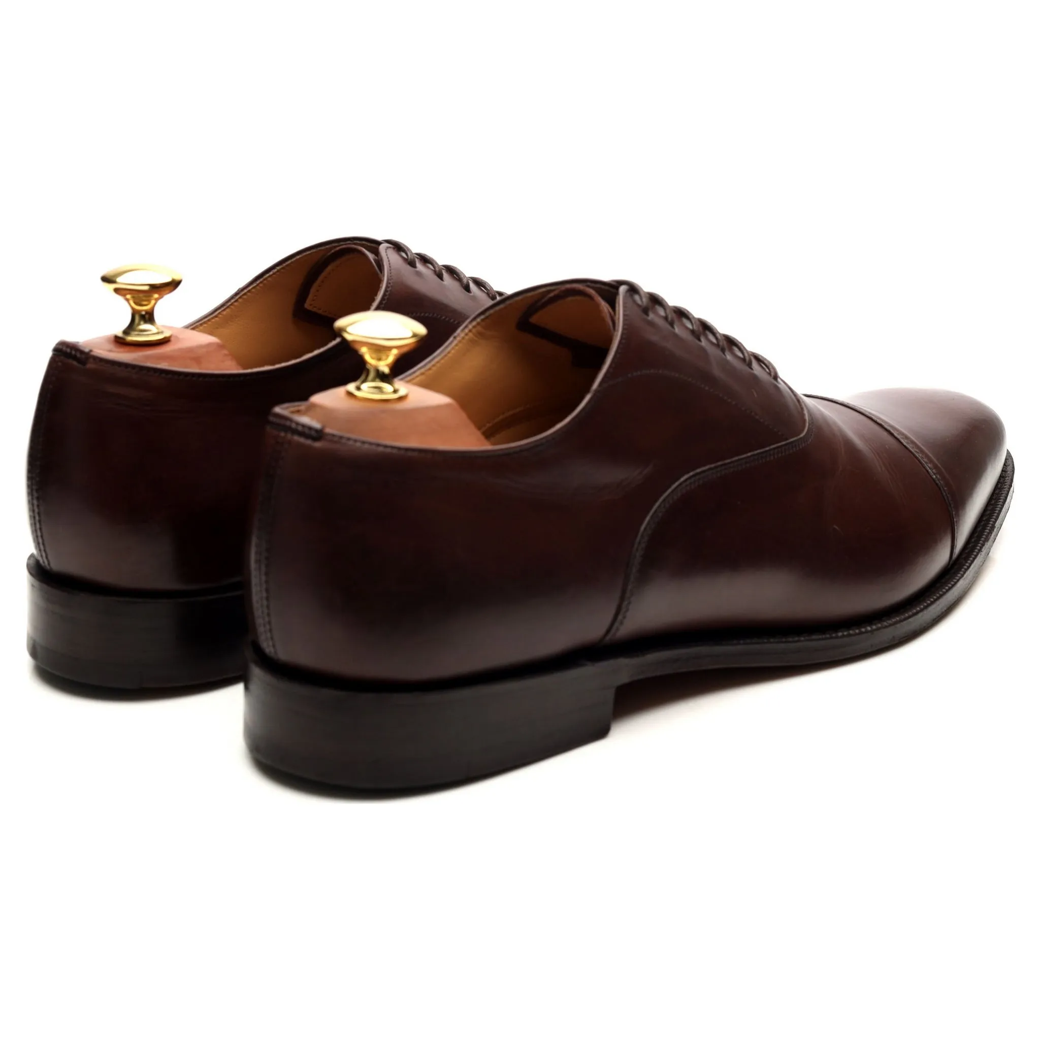 'Coppice' Dark Brown Leather Oxford UK 9.5 F