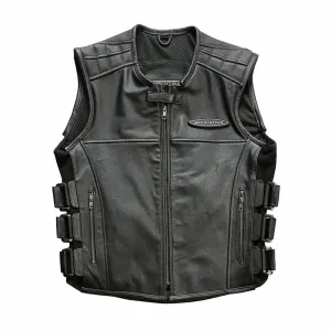 Cowhide Rider Vest