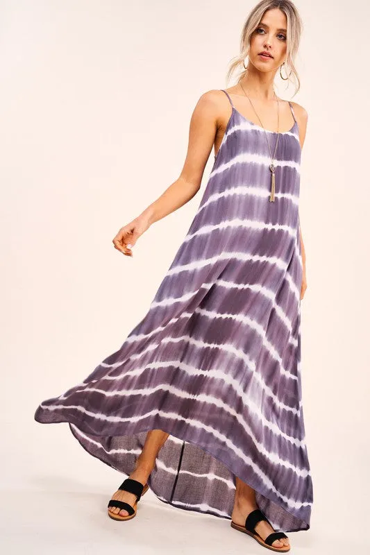 DAKOTA TIE DYE MAXI DRESS