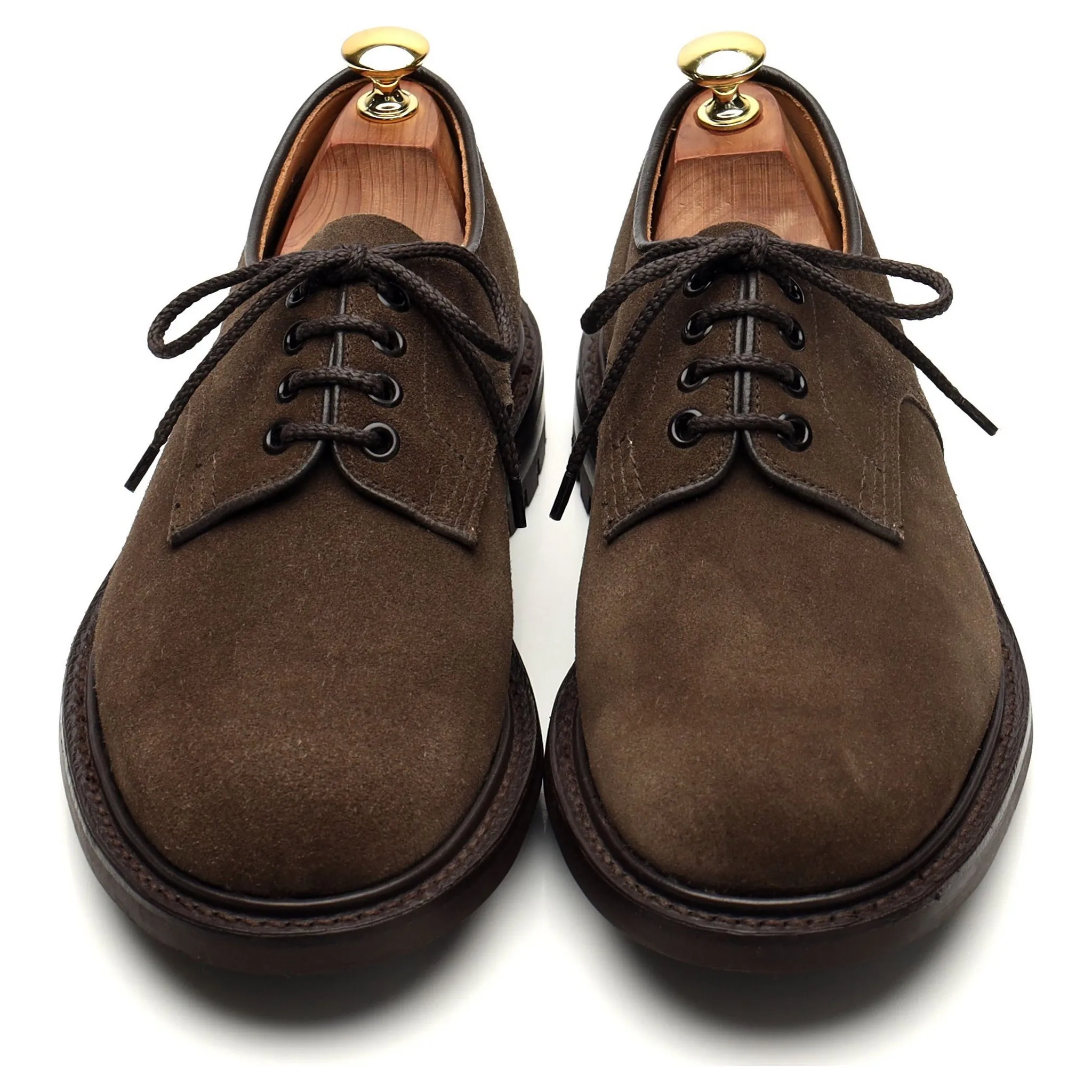 'Daniel' Dark Brown Suede Derby UK 8