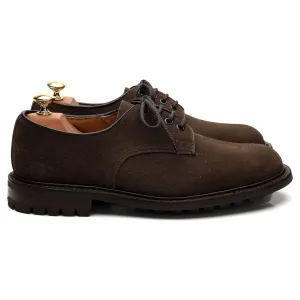 'Daniel' Dark Brown Suede Derby UK 8