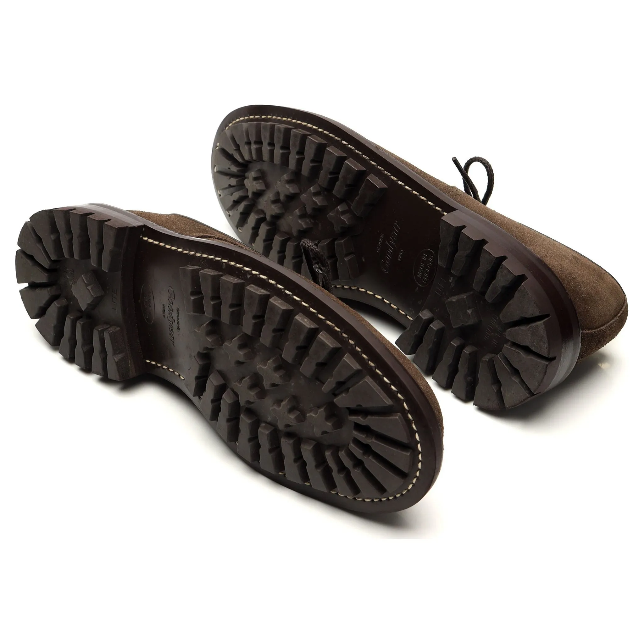 'Daniel' Dark Brown Suede Derby UK 8