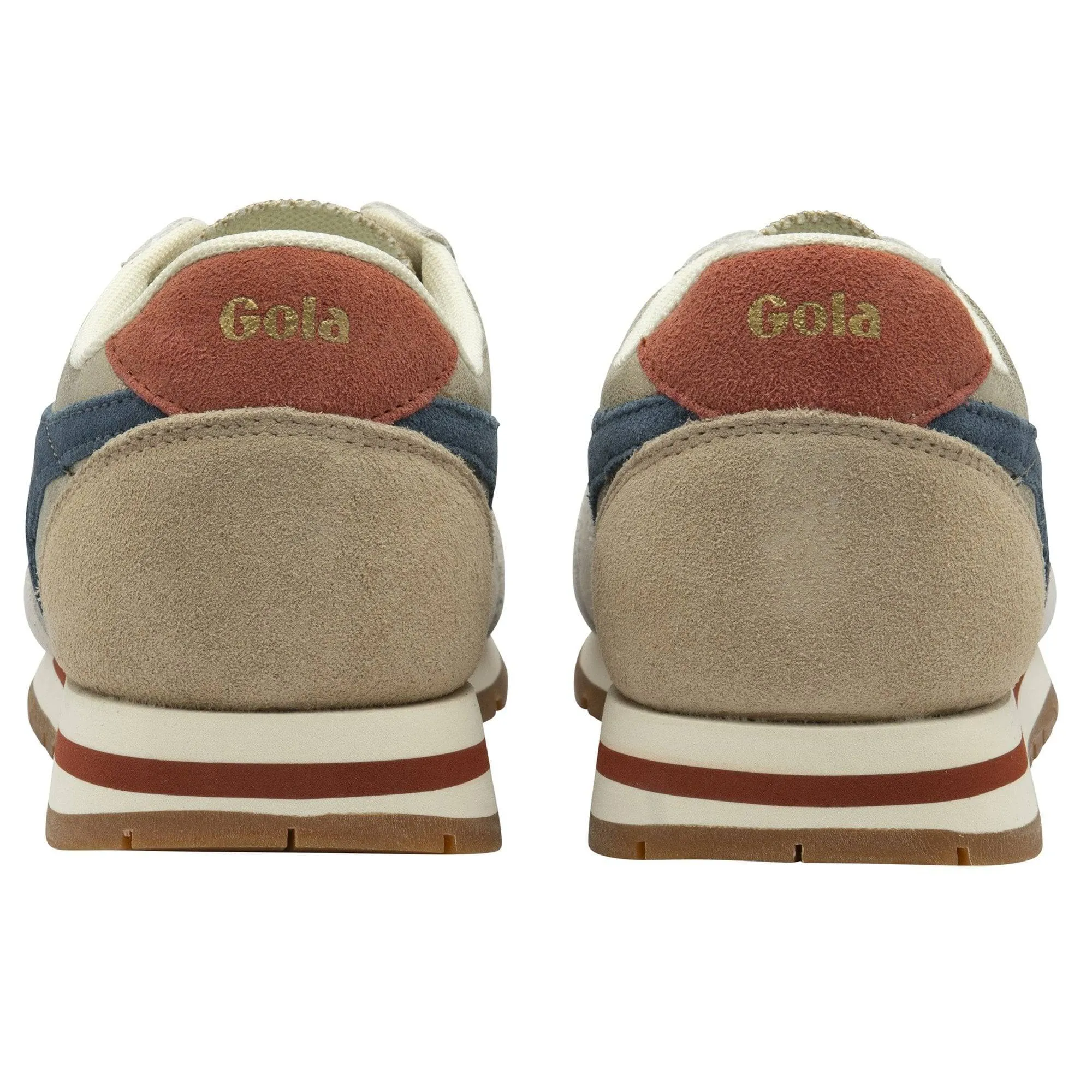 Daytona Blaze Sneaker by Gola | Gold/Ink/Orange Spice