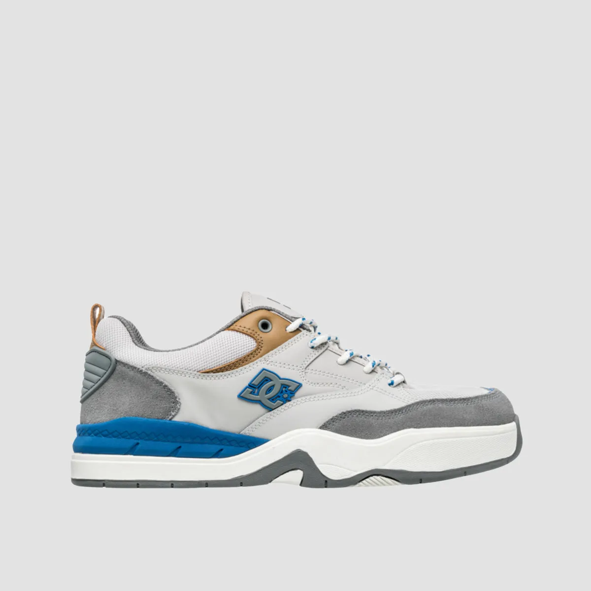 DC Ascend Shoes - Grey/Blue/Grey