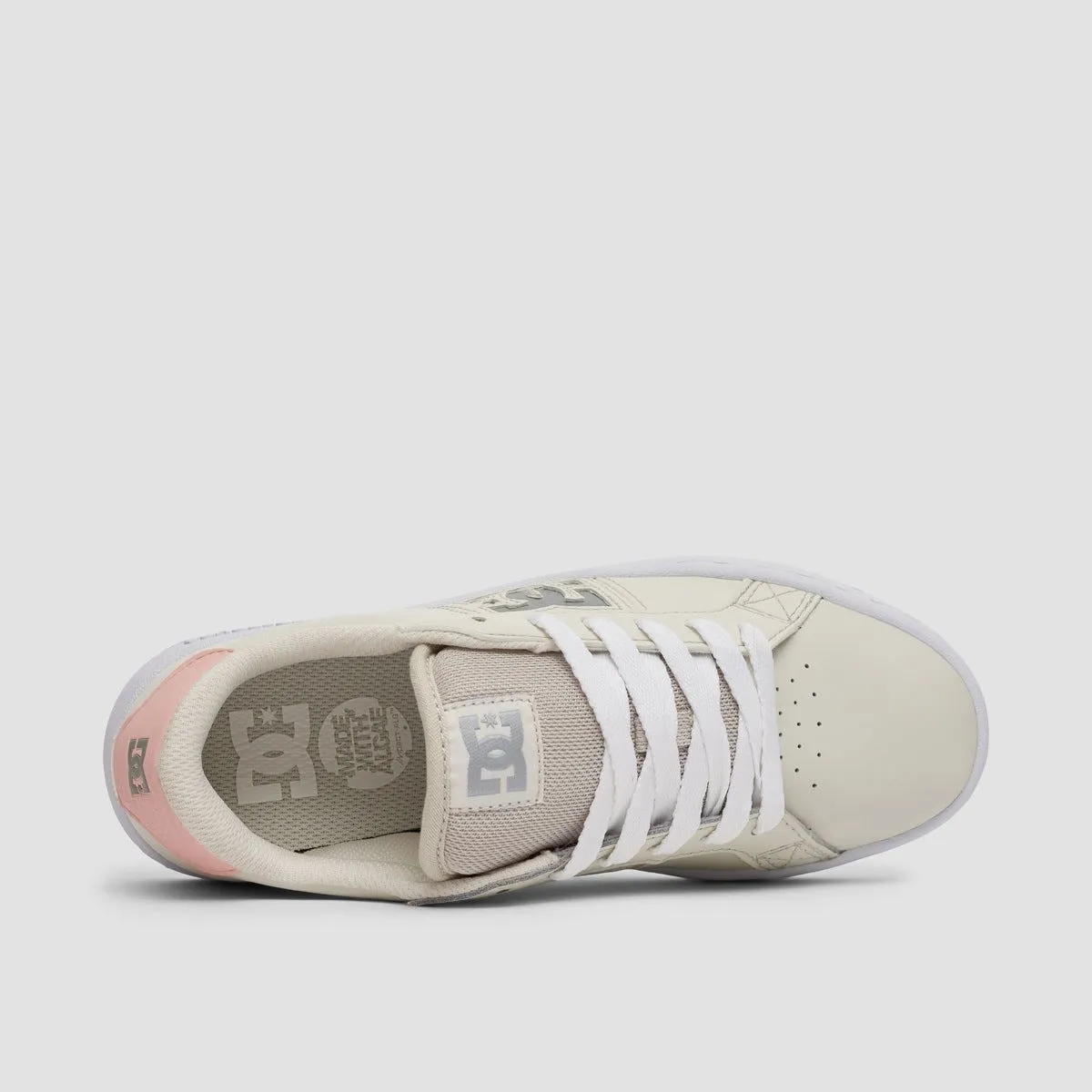 DC Striker Shoes - Off White - Womens