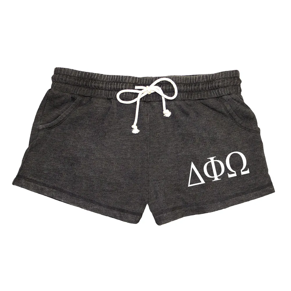 Delta Phi Omega Rally Shorts
