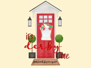 Derby Door Hanger - Mint Julep