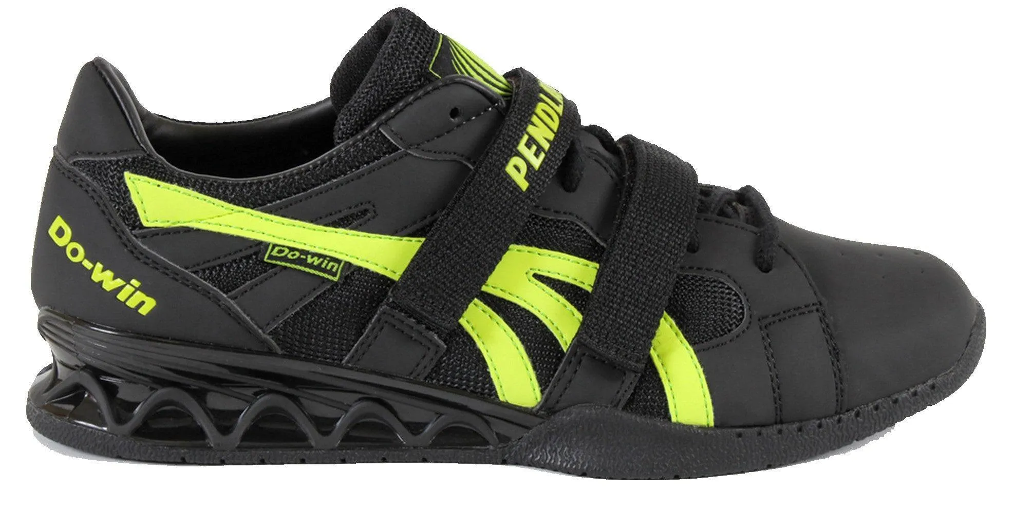 Do-Win | Pendlay Weightlifting Shoes - 3/4" - Black/Green