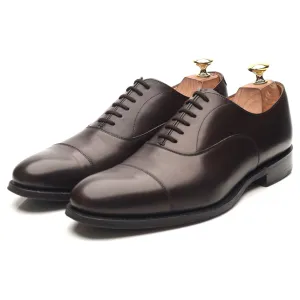 'Dubai' Dark Brown Leather Oxford UK 7 F