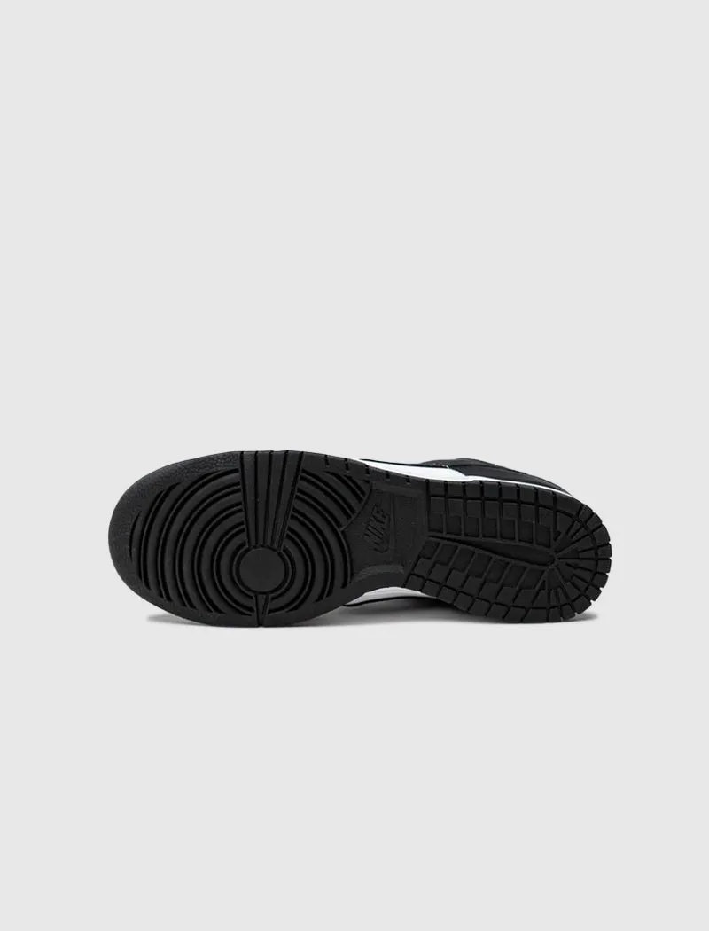 DUNK LOW "WHITE/BLACK" GS